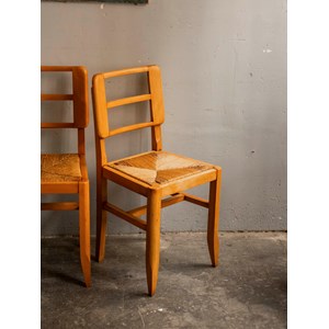 Paire de chaises en bois n°1186