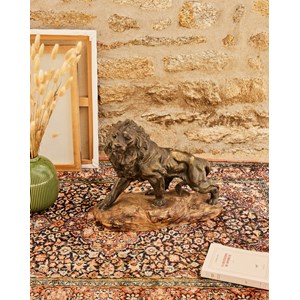Alix, le lion en céramique fagotto n°979