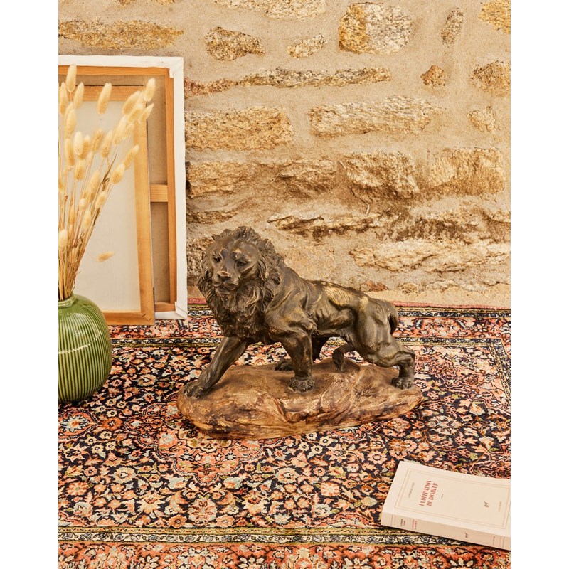 Alix, le lion en céramique fagotto n°979