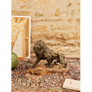 Alix, le lion en céramique fagotto n°979
