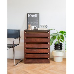 Meuble de bureau en bois foncé n°327