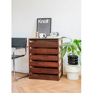 Meuble de bureau en bois foncé n°327