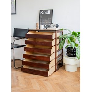 Meuble de bureau en bois foncé n°327