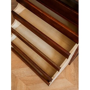 Meuble de bureau en bois foncé n°327