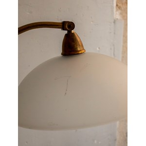 Lampadaire au globe en verre n°372