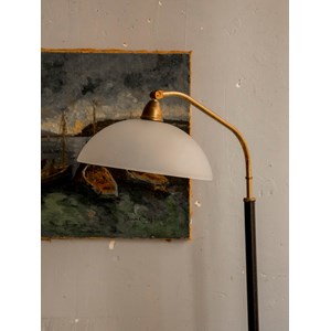Lampadaire au globe en verre n°372