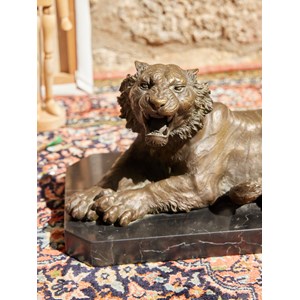 Tigre en bronze des beaux arts n°982