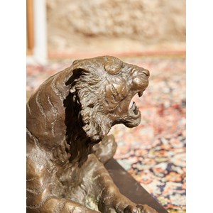 Tigre en bronze des beaux arts n°982
