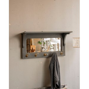 Max, le porte-manteau mural gris n°316