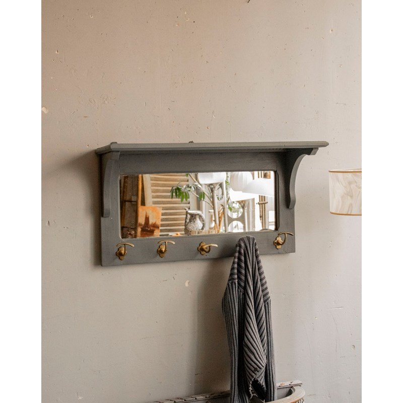 Max, le porte-manteau mural gris n°316