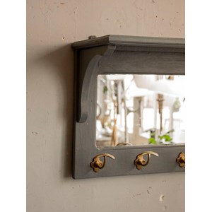 Max, le porte-manteau mural gris n°316