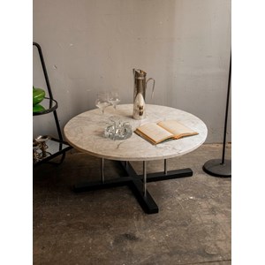 Table basse ronde en marbre n°953