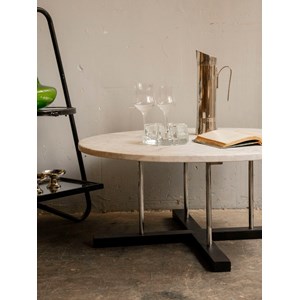 Table basse ronde en marbre n°953