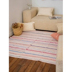 Tapis à petites rayures colorées n°127