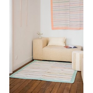 Tapis aux couleurs pastels n°116