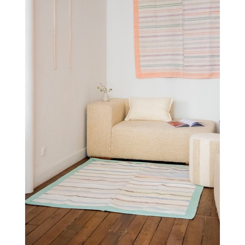 Tapis aux couleurs pastels n°116