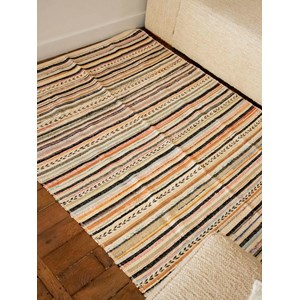 Olivier, le tapis en lin et coton n°110