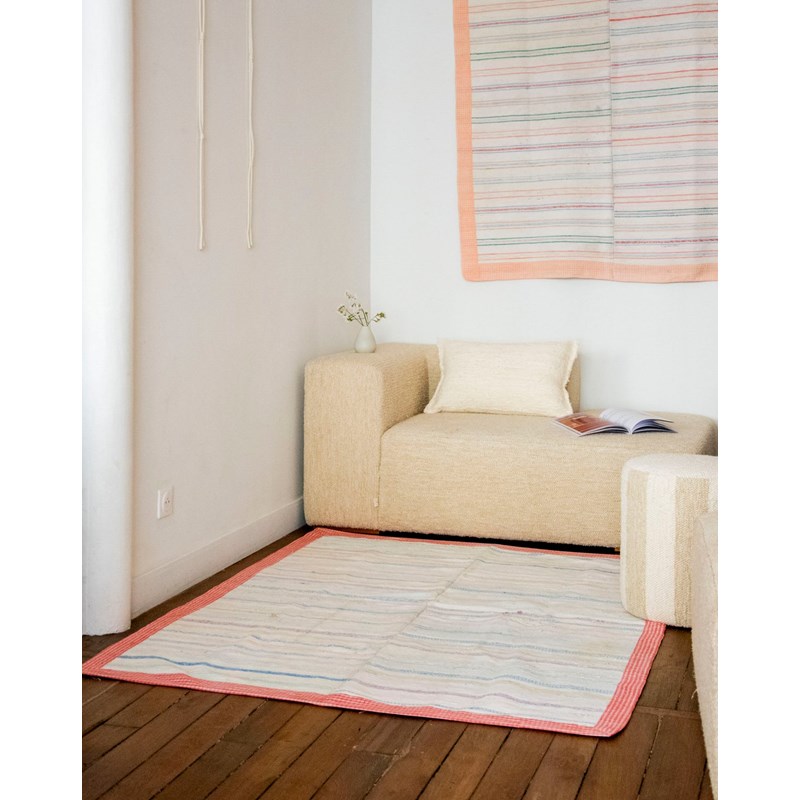 Tapis au rebord à carreaux n°115