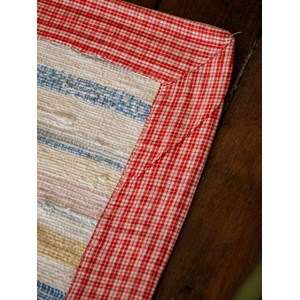 Tapis au rebord à carreaux n°115