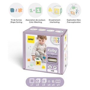 Cube trieur de formes kuby