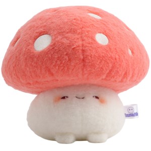 Porte-clé peluche veggies champignon (15 cm)