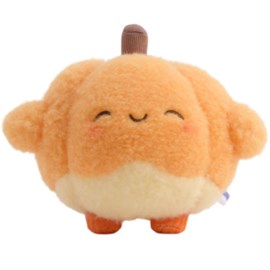 Porte-clé peluche veggies citrouille (15 cm)