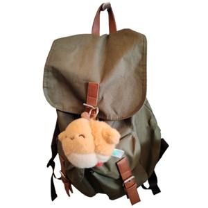 Porte-clé peluche veggies citrouille (15 cm)