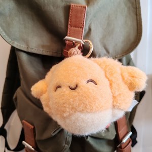 Porte-clé peluche veggies citrouille (15 cm)