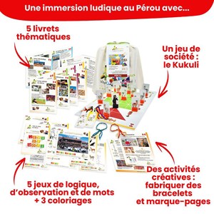 Coffret enfant globe-trotteur