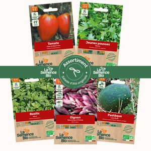 Assortiment salade d'été originale - graines bio