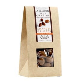 Chatines cacao - amandes enrobées de chocolat au lait