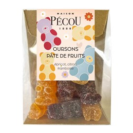 Pâtes de fruits oursons
