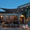 Voile ombrage rectangulaire - 3x4m Gris
