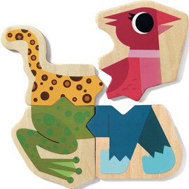 Puzzle magnétique mixanimo (24 pièces)