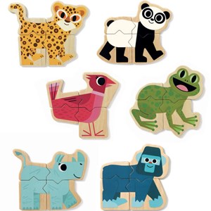 Puzzle magnétique mixanimo (24 pièces)