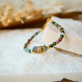 Bracelet parivartan agate indienne