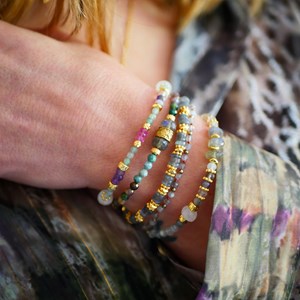 Bracelet parivartan agate indienne