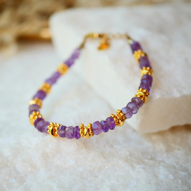 Bracelet chikitsa amethyste