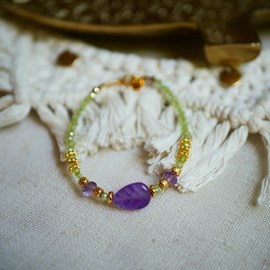 Bracelet péridot suparna