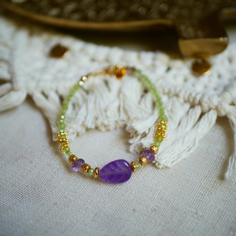 Bracelet péridot suparna
