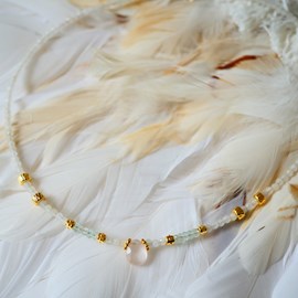 Collier pierre de lune kanti