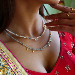 Collier pierre de lune kanti