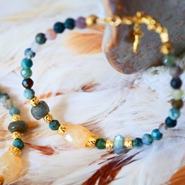 Bracelet agate indienne aniya