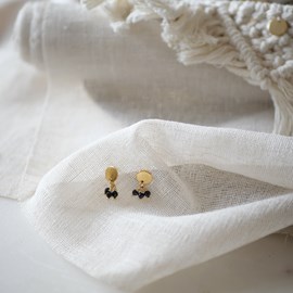 Boucles d'oreilles spinelle bhavana