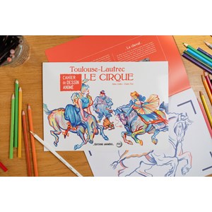 Cahier de dessin animé - toulouse-lautrec