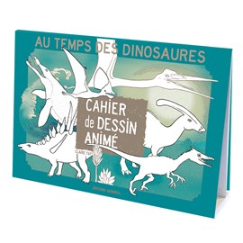 Cahier de dessin animé - temps des dinosaures