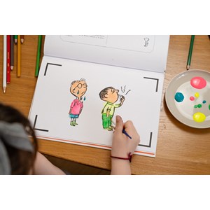 Cahier de dessin animé - le petit nicolas
