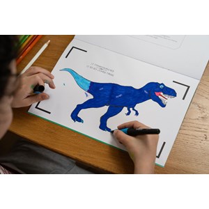 Cahier de dessin animé - les dinosaures