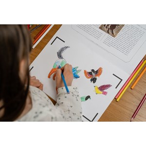 Cahier de dessin animé - pompéi