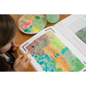 Cahier de dessin animé - monet